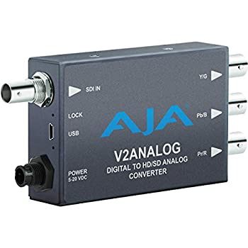 【メーカー名】AJA【メーカー型番】V2ANALOG【ブランド名】AJA掲載画像は全てイメージです。実際の商品とは色味等異なる場合がございますのでご了承ください。【 ご注文からお届けまで 】・ご注文　：ご注文は24時間受け付けております。・注文確認：当店より注文確認メールを送信いたします。・入金確認：ご決済の承認が完了した翌日よりお届けまで2〜7営業日前後となります。　※海外在庫品の場合は2〜4週間程度かかる場合がございます。　※納期に変更が生じた際は別途メールにてご確認メールをお送りさせて頂きます。　※お急ぎの場合は事前にお問い合わせください。・商品発送：出荷後に配送業者と追跡番号等をメールにてご案内致します。　※離島、北海道、九州、沖縄は遅れる場合がございます。予めご了承下さい。　※ご注文後、当店よりご注文内容についてご確認のメールをする場合がございます。期日までにご返信が無い場合キャンセルとさせて頂く場合がございますので予めご了承下さい。【 在庫切れについて 】他モールとの併売品の為、在庫反映が遅れてしまう場合がございます。完売の際はメールにてご連絡させて頂きますのでご了承ください。【 初期不良のご対応について 】・商品が到着致しましたらなるべくお早めに商品のご確認をお願いいたします。・当店では初期不良があった場合に限り、商品到着から7日間はご返品及びご交換を承ります。初期不良の場合はご購入履歴の「ショップへ問い合わせ」より不具合の内容をご連絡ください。・代替品がある場合はご交換にて対応させていただきますが、代替品のご用意ができない場合はご返品及びご注文キャンセル（ご返金）とさせて頂きますので予めご了承ください。【 中古品ついて 】中古品のため画像の通りではございません。また、中古という特性上、使用や動作に影響の無い程度の使用感、経年劣化、キズや汚れ等がある場合がございますのでご了承の上お買い求めくださいませ。◆ 付属品について商品タイトルに記載がない場合がありますので、ご不明な場合はメッセージにてお問い合わせください。商品名に『付属』『特典』『○○付き』等の記載があっても特典など付属品が無い場合もございます。ダウンロードコードは付属していても使用及び保証はできません。中古品につきましては基本的に動作に必要な付属品はございますが、説明書・外箱・ドライバーインストール用のCD-ROM等は付属しておりません。◆ ゲームソフトのご注意点・商品名に「輸入版 / 海外版 / IMPORT」と記載されている海外版ゲームソフトの一部は日本版のゲーム機では動作しません。お持ちのゲーム機のバージョンなど対応可否をお調べの上、動作の有無をご確認ください。尚、輸入版ゲームについてはメーカーサポートの対象外となります。◆ DVD・Blu-rayのご注意点・商品名に「輸入版 / 海外版 / IMPORT」と記載されている海外版DVD・Blu-rayにつきましては映像方式の違いの為、一般的な国内向けプレイヤーにて再生できません。ご覧になる際はディスクの「リージョンコード」と「映像方式(DVDのみ)」に再生機器側が対応している必要があります。パソコンでは映像方式は関係ないため、リージョンコードさえ合致していれば映像方式を気にすることなく視聴可能です。・商品名に「レンタル落ち 」と記載されている商品につきましてはディスクやジャケットに管理シール（値札・セキュリティータグ・バーコード等含みます）が貼付されています。ディスクの再生に支障の無い程度の傷やジャケットに傷み（色褪せ・破れ・汚れ・濡れ痕等）が見られる場合があります。予めご了承ください。◆ トレーディングカードのご注意点トレーディングカードはプレイ用です。中古買取り品の為、細かなキズ・白欠け・多少の使用感がございますのでご了承下さいませ。再録などで型番が違う場合がございます。違った場合でも事前連絡等は致しておりませんので、型番を気にされる方はご遠慮ください。