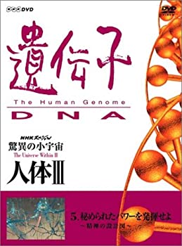【中古】 NHKスペシャル 驚異の小宇宙 人体III 遺伝子~DNA 第5集 秘められたパワーを発揮せよ~精神の設計図~ [DVD]