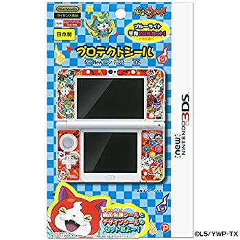 【中古】 妖怪ウォッチ New Nintendo 3DS専用 プロテクトシール ブルー台紙 キャラ