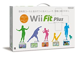 【中古】 Wiiフィット プラス バランスWiiボードセット シロ