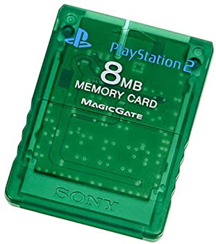 【中古】 PlayStation 2 専用メモリーカード (8MB) エメラルド