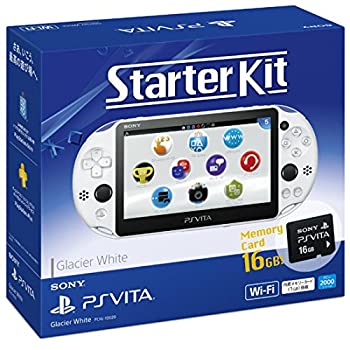 【中古】 PlayStation Vita Starter Kit グレイシャー
