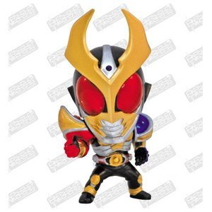 【中古】 特撮ヒーローズ 仮面ライダー vol.3 【11.仮面ライダーアギト (トリニティフォーム) 】 (ミニビッグヘッドフィギュア/単品)