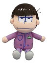 【中古】 おそ松さん ビーンズぬいぐるみ 一松 座高 約14cm(3)