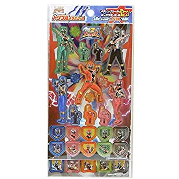 【中古】 サンスター文具 トリプルメタル シール 騎士竜戦隊リュウソウジャー 2475700A