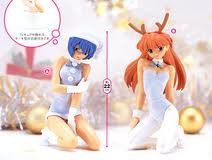 【中古】 新世紀エヴァンゲリオン ハイグレードホワイトクリスマスフィギュア 全2種