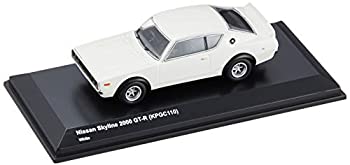 【中古】 京商 1/64 ニッサン スカイライン 2000 GT-R KPGC10 ホワイト 完成品 限定