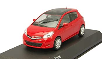 Car - 【中古】 京商オリジナル 1/43 トヨタ ヤリス レッド 左ハンドル仕様 完成品