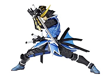 【中古】 海洋堂 マイクロヤマグチ リボルミニ 戦国BASARA 伊達政宗 約115mm ABS&PVC製 塗装済み可動フィギュア rm-004