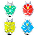 【中古】 仮面ライダーウィザード : お面≪フレイム・ウォーター・ハリケーン・ランドスタイル≫ 4種セット