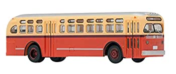 【中古】 ワールドバスコレクション WB002 GMC TDH4512 橙色 ジオラマ用品 (メーカー初回受注限定生産)
