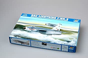 【中古】 トランペッター 1/72 イギリス空軍 EE ライトニングF Mk.3 プラモデル