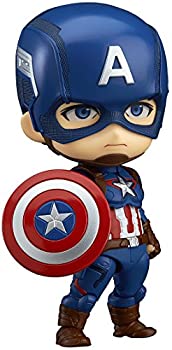 【中古】 ねんどろいど アベンジャーズ エイジ・オブ・ウルトロン キャプテン・アメリカ ヒーローズ・エディション ノンスケール ABS&PVC製 塗装済み可動