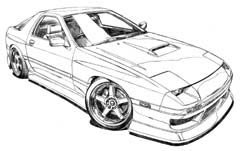 【中古】 青島文化教材社 1/24 Sパッケージ バージョンR No.93 BNスポーツ FC3S RX-7