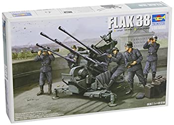 【中古】 トランペッター 1/35 ドイツ軍 Flak38 2cm/4連高射機関砲 プラモデル