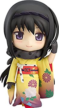 【中古】 ねんどろいど 劇場版 魔法少女まどかマギカ 暁美ほむら 晴着Ver. ノンスケール ABS&PVC製 塗装済み可動フィギュア