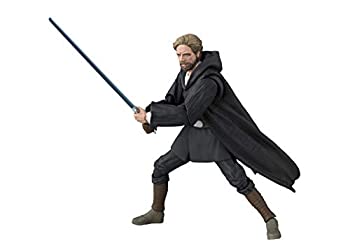 【中古】 S.H.フィギュアーツ スター ウォーズ ルーク スカイウォーカー -バトル オブ クレイト Ver.- (The Last Jedi) 約150mm PVC ABS製 塗装済み可