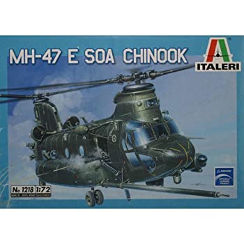 【中古】 タミヤ イタレリ 1218 1/72 MH-47E SOAチヌーク プラモデル