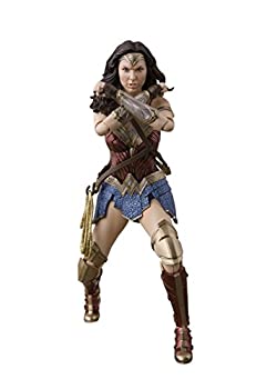 【中古】 S.H.フィギュアーツ ワンダーウーマン (JUSTICE LEAGUE) 約150mm ABS&PVC製 塗装済み可動フィギュア