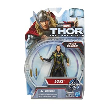 【中古】 マイティソー ダーク・ワールド 3.75インチベーシックフィギュア フロストダガー ロキ / MARVEL THOR THE DARK WORLD FROST DAGGER LOKI