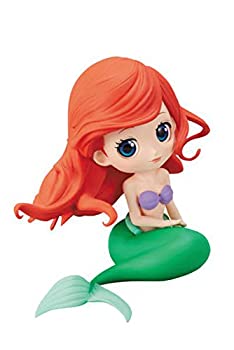 【中古】 Qposket Disney Characters アリエル フィギュア Ariel Little Mermaid 通常カラー