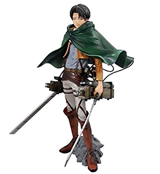 [중고] MASTER STARS PIECE THE LEVI (리바이 높이 20cm + 입체 기동 장치 높이 18cm ver.MSP 전 2종 풀 콤프 세트) 진격의 거인 피규어
