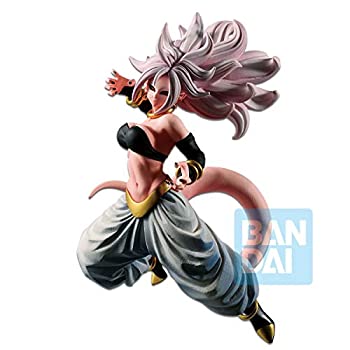 【中古】 一番くじ ドラゴンボール THE ANDROID BATTLE with ドラゴンボール ファイターズ スペシャルコラボ賞 人造人間21号変身 フィギュア