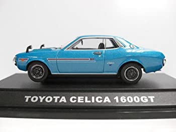 【中古】 エブロ 1/43 43083 トヨタ セリカ 1600GT 1970 メタリックブルー 完成品