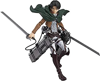 [중고] figma 진격의 거인 리바이 (논스케일 ABS&PVC 도장이 끝난 가동 피규어)