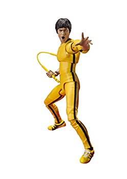 【中古】 S.H.フィギュアーツ ブルース・リー (Yellow Track Suit) 約140mm PVC&ABS製 塗装済み可動フ..