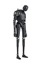 【中古】 S.H.フィギュアーツ スター ウォーズ K-2SO 約175mm ABS PVC製 塗装済み可動フィギュア