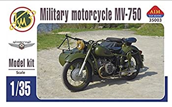 【中古】 AIMファンモデル 1/35 ロシア ドニエプルMV-750ソ連サイドカー エッチングスポーク プラモデ..