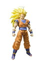 【中古】 S.H.フィギュアーツ ドラゴンボールZ スーパーサイヤ人3孫悟空 約155mm PVC ABS製 塗装済み可動フィギュア