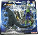 【中古】 ミクロマン 着ぐるミクロマン ゴジラ2004 KM-02(3)