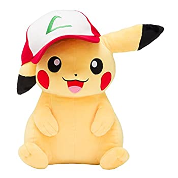 【中古】 ポケモンセンターオリジナル ぬいぐるみ ぼうしをかぶったピカチュウ