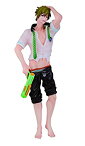 【中古】 Free!-Eternal Summer- 橘 真琴 1/8スケールPVC製完成品フィギュア