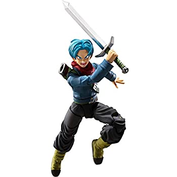 【中古】 魂ネイションバンダイ S.H. Figuarts 未来トランクス ドラゴンボール スーパーアクションフィギュア