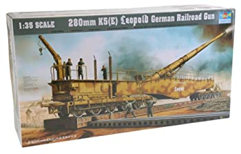 【中古】 トランペッター 1/35 280mmK5 E レオポルド プラモデル