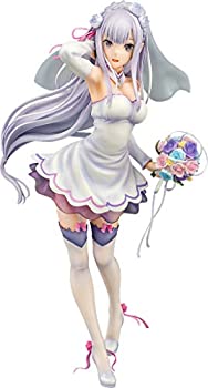 [중고] Re:제로부터 시작하는 이세계 생활 에밀리아 웨딩 Ver. 1/7 스케일 ABS&PVC제 도장이 끝난 완성품 피규어