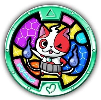 【中古】 【妖怪メダル】限定) ブチニャン (3DSソフト封入) /Zホロ (緑) /妖怪ウォッチ