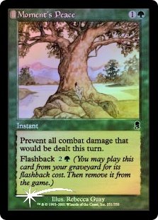 【中古】 英語版フォイル オデッセイ Odyssey ODY 一瞬の平和 Moment's Peace マジック・ザ・ギャザリング mtg