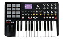 【中古】 Akai Professional MIDIコントローラ (25鍵・12パッド) MPK25