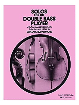  Solos For The Double Bass Player (Ed. Oscar Zimmerman) . Partitions pour Contrebasse Accompagnement Piano