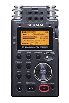 【中古】 TASCAM リニアPCMレコーダー 24bit 96kHz対応 DR-100MKII