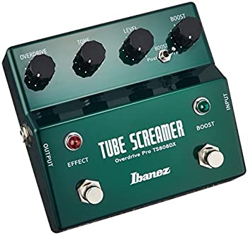 【中古】 Ibanez アイバニーズギター用オーバードライブ Tube Screamer Booster チューブスクリーマー ブースター TS808DX