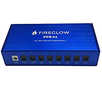 【中古】 FIREGLOW オールアイソレーテッド ペダル電源供給ユニット PPS-01