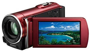 【中古】 ソニー SONY デジタルHDビデオカメラレコーダー CX170 レッド HDR-CX170/R