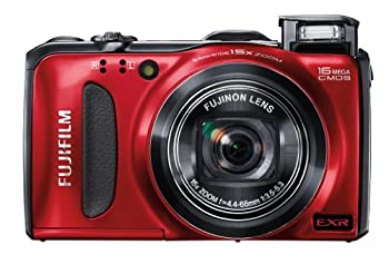 【中古】 FUJIFILM 富士フイルム デジタルカメラ FinePix F600EXR レッド 1600万画素 広角24mm光学15倍 F FX-F600EXR R