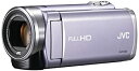 【中古】 JVC KENWOOD ビデオカメラ EVERIO GZ-E225 内蔵メモリー 8GB バイオレット GZ-E225-V