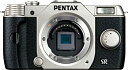    PENTAX ~[X Q10 {fB Vo[ Q10 BODY SILVER 12152